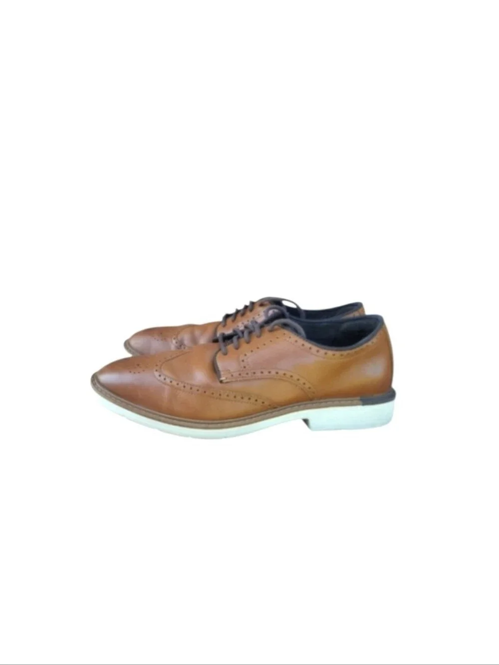 Cole Haan Wingtip Go To Oxford British Tan Brown Dress Casual Work Loafer Men 11